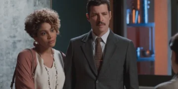 Lena e Herculano em Três Graças. (Foto: reprodução/Globo)