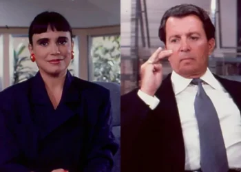 Maria do Carmo e Renato em Rainha da Sucata. (Foto: reprodução/Globo)