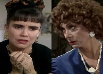 Maria do Carmo e Dona Armênia em Rainha da Sucata. (Foto: reprodução/Globo)