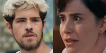 Raul e Samira em Três Graças. (Foto: reprodução/Globo)