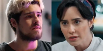 Raul e Samira em Três Graças. (Foto: reprodução/Globo)