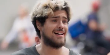 Raul em cena da novela Três Graças.