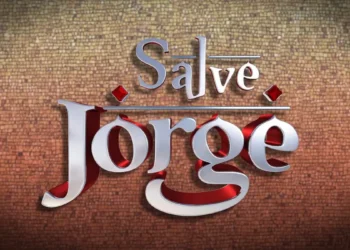 Logo da novela Salve Jorge, da TV Globo.