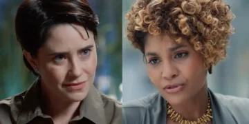 Samira e Lena em Três Graças. (Foto: reprodução/Globo)