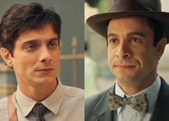 Túlio e Celso em Êta Mundo Melhor. (Foto: reprodução/Globo)