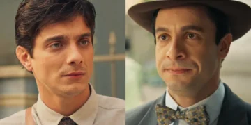 Túlio e Celso em Êta Mundo Melhor. (Foto: reprodução/Globo)