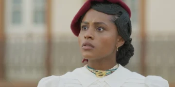 Alika (Duda Santos) em A Nobreza do Amor (Foto: Reprodução/TV Globo)