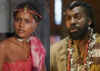 Alika e Jendal em A Nobreza do Amor. (Foto: reprodução/Globo)
