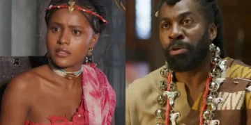 Alika e Jendal em A Nobreza do Amor. (Foto: reprodução/Globo)