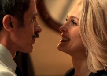 Ernesto e Sandra em Êta Mundo Melhor. (Foto: reprodução/Globo)