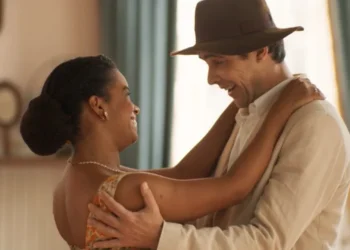 Dita e Candinho em Êta Mundo Melhor. (Foto: reprodução/Globo)
