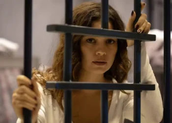 Gerluce (Sophie Charlotte) é presa em Três Graças (Foto: Beatriz Damy/TV Globo)