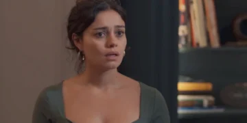 Gerluce (Sophie Charlotte) em Três Graças (Foto: Reprodução/TV Globo)