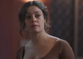 Gerluce (Sophie Charlotte) em Três Graças (Foto: Reprodução/TV Globo)