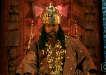 Jendal (Lázaro Ramos) em A Nobreza do Amor (Foto: Reprodução/TV Globo)