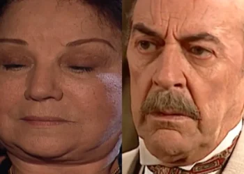 Lolita Rodrigues e Raul Cortez em Terra Nostra. (Foto: reprodução/Globo)