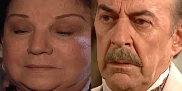 Lolita Rodrigues e Raul Cortez em Terra Nostra. (Foto: reprodução/Globo)