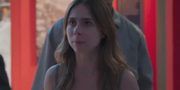 Lucélia (Daphne Bozaski) em Três Graças (Foto: Reprodução/TV Globo)