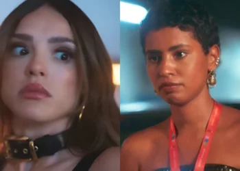 Eduarda e Naiane em Coração Acelerado. (Foto: reprodução/Globo)