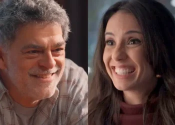Rogério (à esquerda) e Zenilda (à direita) em Três Graças.