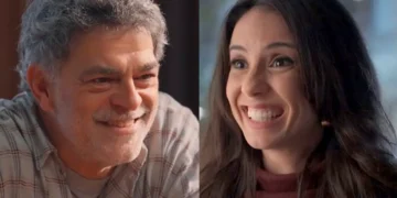 Rogério (à esquerda) e Zenilda (à direita) em Três Graças.