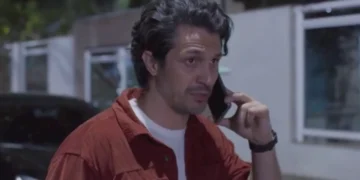 Paulinho (Romulo Estrela) em Três Graças (Foto: Reprodução/TV Globo)