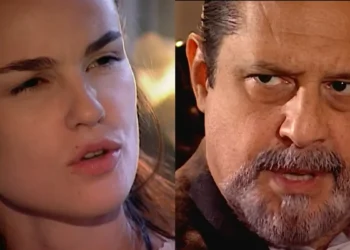 Final de Terra Nostra: Gumercindo deserda Rosana, a impede de ver o filho e ameaça tirar a guarda do menino