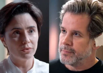 Samira (à esquerda) e Ferette (à direita) em Três Graças.