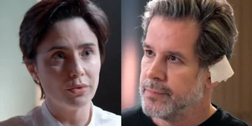 Samira (à esquerda) e Ferette (à direita) em Três Graças.