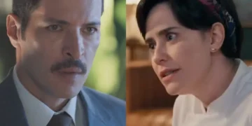 Resumo de Três Graças: Herculano protege Lena e expulsa Samira de sua casa: “Te proíbo de vir aqui”
