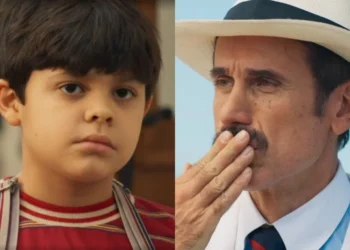 Simbá e Ernesto em Êta Mundo Melhor. (Foto: reprodução/Globo)