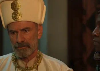 Soliman (Marco Ricca) em A Nobreza do Amor (Foto: Reprodução/TV Globo)