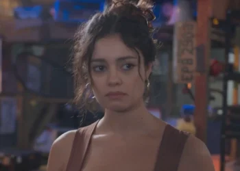 Gerluce (Sophie Charlotte) em Três Graças (Foto: Reprodução/TV Globo)