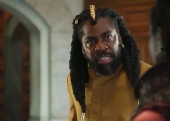 Jendal (Lázaro Ramos) em A Nobreza do Amor (Foto: Reprodução/TV Globo)