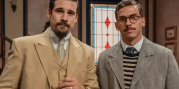 Mirinho e Fabrício em A Nobreza do Amor. (Foto: reprodução/Globo)