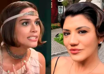Virginia (à esquerda) e Adalgisa (à direita) em A Nobreza do Amor.