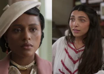 Alika e Salma em A Nobreza do Amor. (Foto: reprodução/Globo)