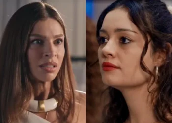 Gerluce e Arminda em Três Graças. (Foto: reprodução/Globo)