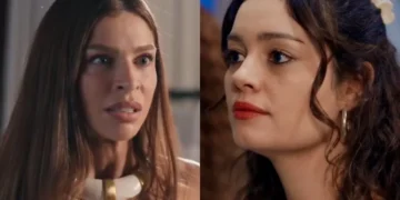 Gerluce e Arminda em Três Graças. (Foto: reprodução/Globo)