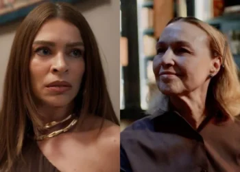 Arminda e Helga em Três Graças. (Foto: reprodução/Globo)