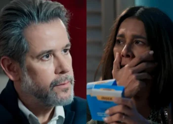 Ferette e Lígia em Três Graças. (Foto: reprodução/Globo)