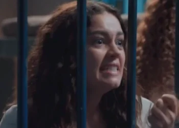 Gerluce (Sophie Charlotte) em Três Graças (Foto: Reprodução/TV Globo)