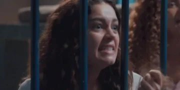 Gerluce (Sophie Charlotte) em Três Graças (Foto: Reprodução/TV Globo)