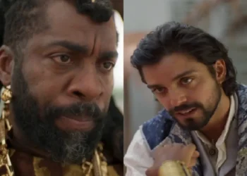Jendal e Omar em A Nobreza do Amor. (Foto: reprodução/Globo)