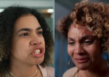 Três Graças, capítulo 170, final: Na prisão, Lena implora por perdão a Joélly, mas ouve um duro: “Nunca”