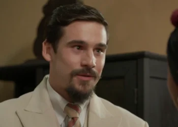 Mirinho (Nicolas Prattes) em A Nobreza do Amor (Foto: Reprodução/TV Globo)