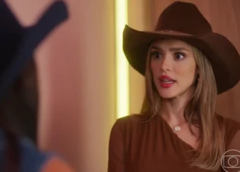 Naiane (Isabelle Drummond) tem embate com Ana Castela em Coração Acelerado (Foto: Reprodução/TV Globo)