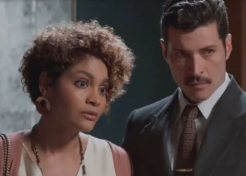 Lena e Herculano em Três Graças. (Foto: reprodução/Globo)