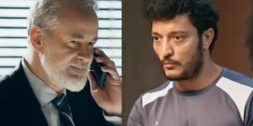 Ademir (à esquerda) e Tom (à direita) em Quem Ama Cuida.