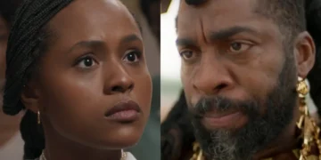 Alika e Jendal em A Nobreza do Amor. (Foto: reprodução/Globo)